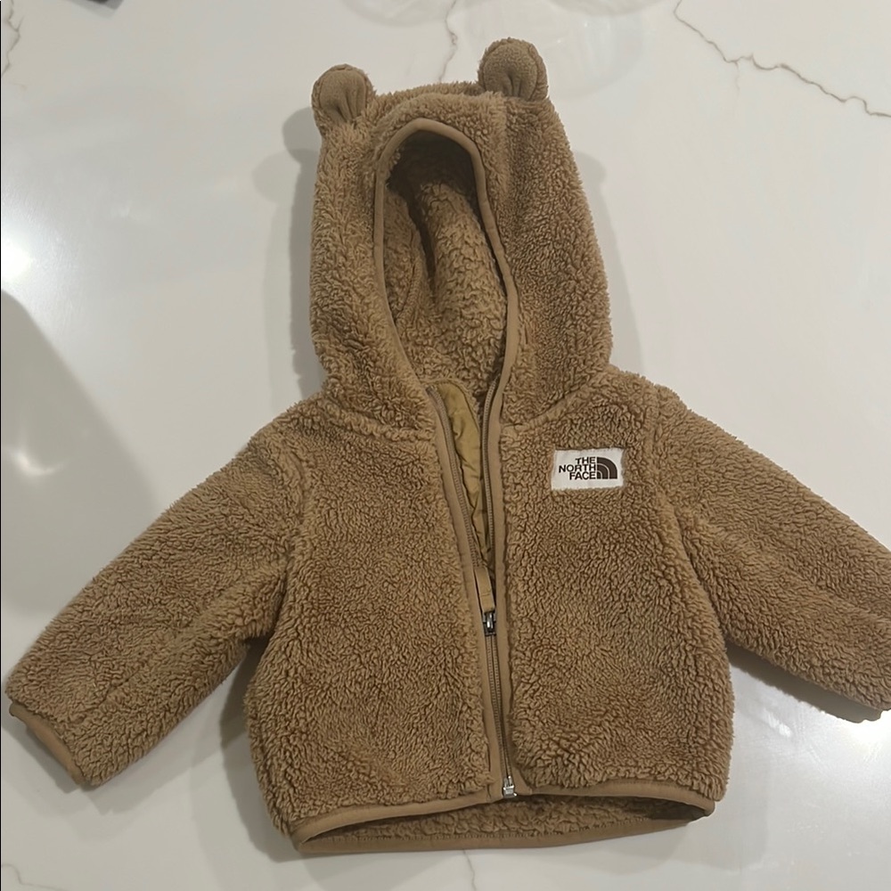 The North Face Brown Fleece Baby Jacket